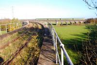 Looking north to Rectory Junction (from behind a fence by the way). The two viaducts merge at the junction off to the left.<br><br>[Ewan Crawford 18/11/2006]