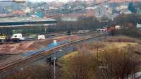 Track replacement to the north of the old Carriage shed ... is the E&G down to one track?<br><br>[Ewan Crawford 20/12/2006]