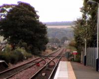 Important crossover at Ladybank south, where southbound trains from Perth & Inverness assume correct direction of travel.<br><br>[Brian Forbes /09/2006]