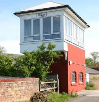 Smart looking signal box at Cupar in 2005.<br><br>[John Furnevel 22/05/2005]