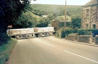 Crossing the road at Dunmere on the line to Wenfordbridge.<br><br>[Ian Dinmore //]