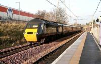 An empty GNER HST passing Brunstane on the sub on 28 December 2016 after being sent the long way round from Waverley to Craigentinny depot.<br><br>[John Furnevel 28/12/2006]