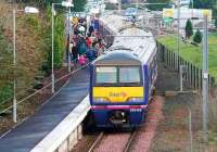 A mid morning departure for Edinburgh boards at North Berwick in 2006. <br><br>[John Furnevel //2006]