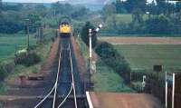 Approaching Newtonmore station.<br><br>[Ian Dinmore //]