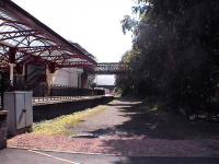 South view from car park on former Crieff branch platform.<br><br>[Brian Forbes /08/2006]