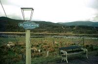 Air-conditioned waiting area, Achnasheen, 1977.<br><br>[Ian Dinmore //1977]