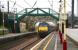 Looking west along the up platform at Drem on 27 December 2006 as an up GNER service rushes through the station on its way to London.<br><br>[John Furnevel 27/12/2006]