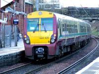 334020 and 334034 departing Johnstone for Glasgow Central<br><br>[Graham Morgan 09/01/2007]