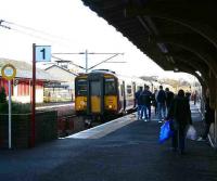 Arrival at Lanark on 5 January 2007.<br><br>[John Furnevel 05/01/2007]