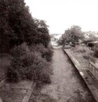 Site of former Fulbar Street Station on the Paisley Renfrew branch.<br><br>[Alistair MacKenzie 01/10/1981]