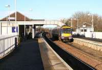 <I>Passengers for Waverley change at Haymarket...</I> thus spake the station announcer at Dalmeny on 10 January 2007 [see image 12958].<br><br>[John Furnevel 10/01/2007]