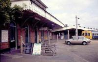 Penultimate DMU from Colchester Town station prior to the changeover to electric services in 1986. <br><br>[Ian Dinmore //1986]