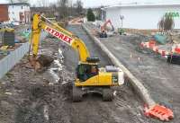 Track appears at the east end of Alloa station - January 2007.<br><br>[John Furnevel 08/01/2007]