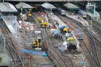 West end works at Waverley on 28 January 2007.<br><br>[John Furnevel 28/01/2007]