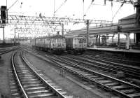 Class 303/311 units at Glasgow Central in 1974.<br><br>[John McIntyre //1974]