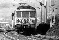 Class 303 eastbound at Ardmore in 1975.<br><br>[John McIntyre //1975]