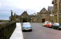 The exterior of the passenger station at Fraserburgh taken in July 1973.<br><br>[John G. Williamson /07/1973]