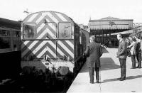 Class 08 stands at the south end of Aberdeen station in 1973.<br><br>[Bill Roberton //1973]