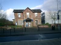 Balloch Central Station now Tourist Board office and was National Park Headquarters till 21st April 2008.<br><br>[Alistair MacKenzie 17/02/2007]