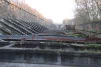 Buttresses supporting the wall at the high level.<br><br>[Colin Harkins 17/02/2007]