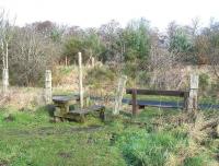 The current access and waiting facilities at Tweedbank in February 2007... these will be upgraded prior to the reopening of the line [see image 62252].<br><br>[John Furnevel 20/02/2007]