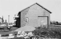 North Berwick goods shed in 1976.<br><br>[Bill Roberton //1976]