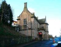 The imposing station building at Melrose, February 2007.<br><br>[John Furnevel 11/02/2007]