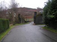 The girder bridge at the west end of the station has not been so fortunate however. Note also that the trackbed west of the bridge has been built on.<br><br>[Paul D Kerr 08/01/2007]