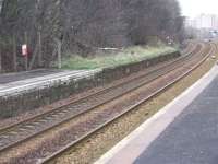 Glasgow bound platform.... not been in use for many a year. <br><br>[Colin Harkins 25/02/2007]