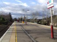 Island Platform at Langside... I like this photo.<br><br>[Colin Harkins 26/02/2007]