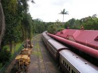 Looking eastward over Kuranda Station. Note the lower quadrant semaphore signal seen in the middle distance. <br><br>[Paul D Kerr 19/01/2007]