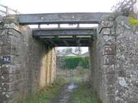 Partly used overbridge east of Bridge of Earn. Main line to far (south) side. This was underpass for first Bridge of Earn station 1847-1890.<br><br>[Brian Forbes /02/2007]