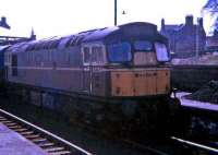 D5350 stands in one of the bays at the north end of Dumfries in May 1968.<br><br>[John McIntyre /05/1968]