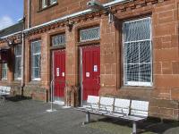 New toilets at Johnstone station, March 2007.<br><br>[Graham Morgan 07/03/2007]