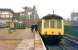 Stratford - Upon - Avon with a DMU for Birmingham ready to leave as a Leamington Spa service arrives at the adjacent platform.  <br><br>[Ian Dinmore //]