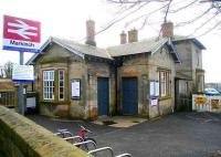 Soon to be forsaken for something younger. The stately old station building at Markinch on 13 March 2007. [See image 15950] <br><br>[John Furnevel 13/03/2007]