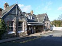 Aberdour station frontage, March 2007.<br><br>[Brian Forbes 19/03/2007]