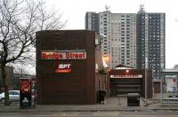 Sunday morning at Bridge Street - Glasgow Subway, 25 March 2007.<br><br>[John Furnevel 25/03/2007]