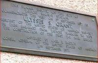 Historical Grant plaque on side of house built on site of Tayport North cabin & station to the right. ALAS ALAS ALAS.<br><br>[Brian Forbes 25/03/2007]