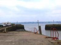 Tay rail ferries for Broughty Ferry left from this Tayport slipway between 1850 and 1878 then, after the first Tay Bridge fell, from 1879 until 1887 when the present bridge was built.<br><br>[Brian Forbes 25/03/2007]