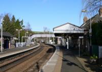 Constant curves make express running a no no. Aberdour looking north to Burntisland.<br><br>[Brian Forbes 24/03/2007]