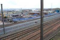 Some drainage work in the depot and some little buildings have appeared.<br><br>[Ewan Crawford 29/03/2007]