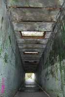 Come on up ... interior of the northern access tunnel to Kilbarchan. The station had an island platform which allowed companies to maintain only one set of staff rather than two.<br><br>[Ewan Crawford 29/03/2007]