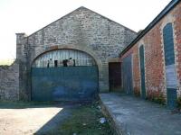 Newtyle Old station. Train shed.<br><br>[Brian Forbes 01/04/2007]