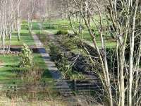 Main line platforms at Alyth Junction.<br><br>[Brian Forbes 1/04/2007]