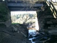 Strathendrick & Aberfoyle Railway, replaced bridge.<br><br>[Alistair MacKenzie 04/04/2007]