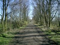 Forth & Clyde Junction Railway at Buchlyvie, looking NE.<br><br>[Alistair MacKenzie 04/04/2007]