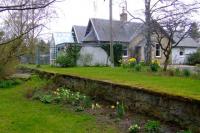 Lyne Station Buildings (Private House now) complete with original platform.<br><br>[Colin Harkins 09/04/2007]