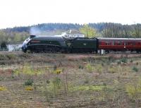 60009 with <I>The Great Britain</I> railtour passing Carmuirs West signal box on 10 April 2007 during the Glasgow - Inverness leg of the journey.<br><br>[John Furnevel 10/04/2007]