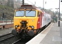 Virgin <I>Thunderbird</I> 57310 <I>Kyrano</I> in the locomotive bay at the east end of Waverley station on 13 April 2007.<br><br>[John Furnevel 13/04/2007]